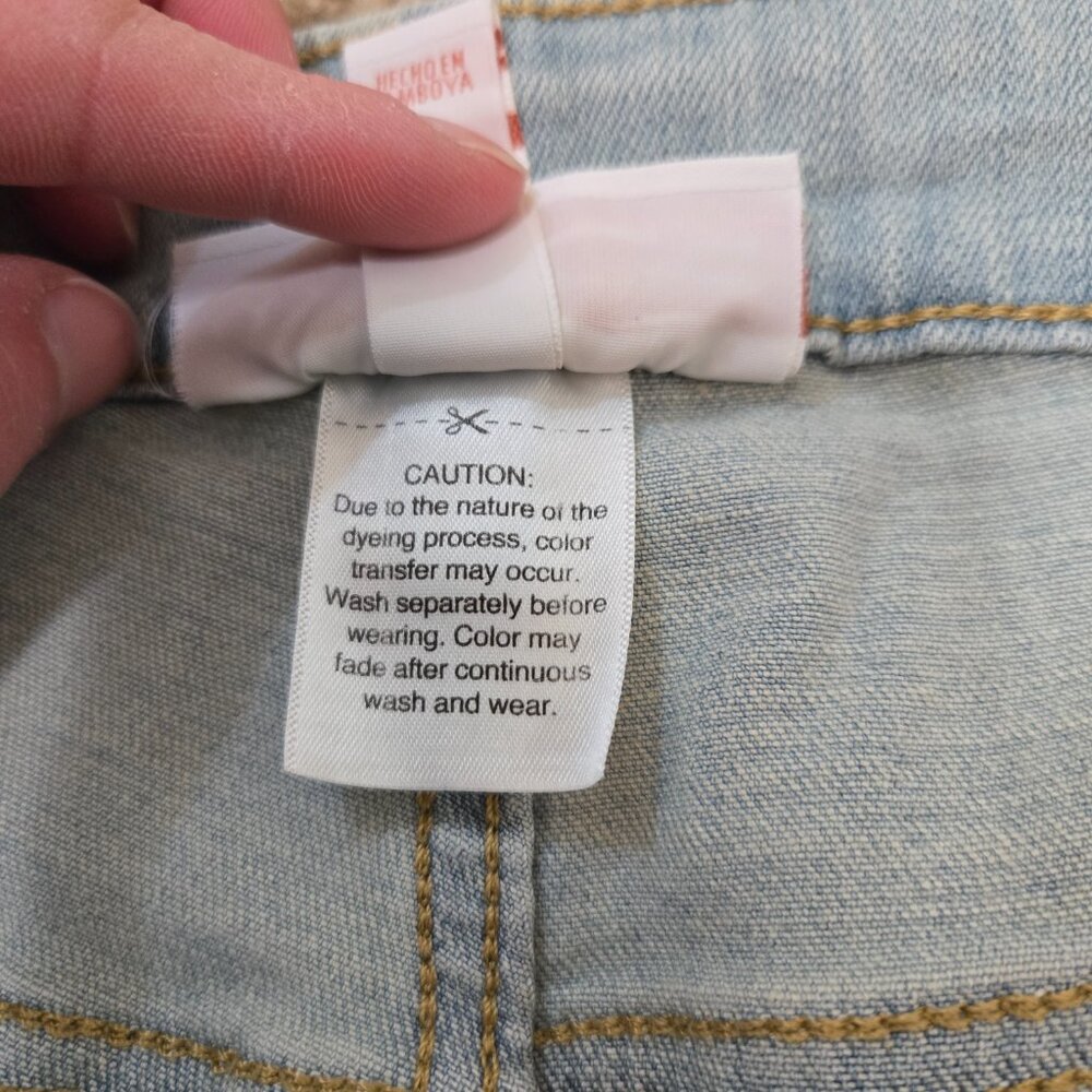Isabel Maternity Jean Shorts Size 16 NWT - Picture 5 of 9